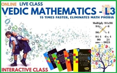 Certified Vedic Mathematics Level 3 for Children