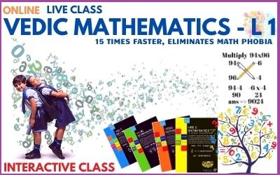 Certified Vedic Math Online Live Classes for Kids – 3 Monthly