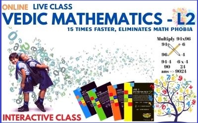 Certified Vedic Mathematics Level 2 for Children